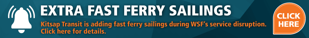 WSF service disruption and fast ferry extra sailings WSF service disruption and fast ferry extra sailings