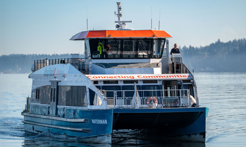 Image of the Waterman Hybrid Ferry 